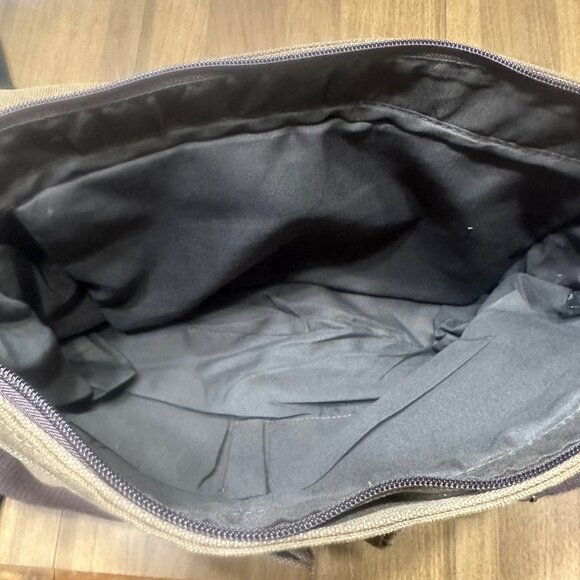 Old School Styled Traditional Waxed Canvas Messenger Bag Adjustable Strap NWT - Picture 12 of 13
